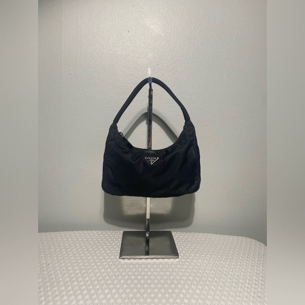 Prada tessuto nylon hobo bag